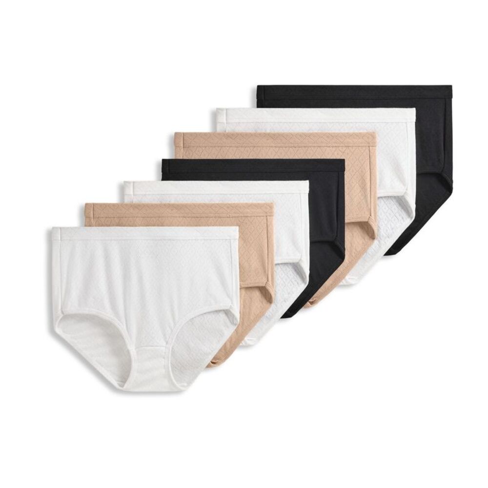 Jockey Women's Panties Sz 6 Elance Breathe Brief Panty Blue